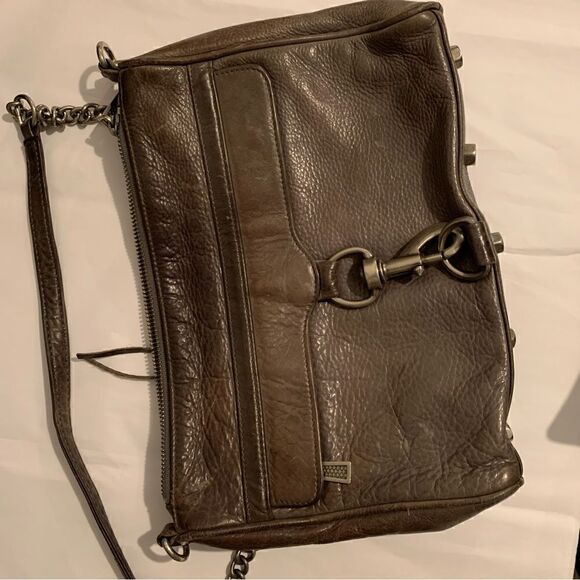 Rebecca Minkoff Gray Leather Crossbody - Picture 5 of 9